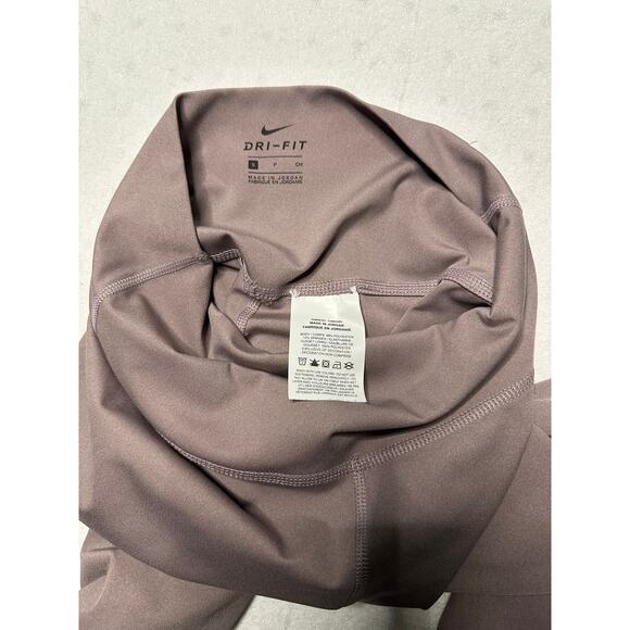 Nike Dri-FIT High-Waist Leggings Women’s S Mauve, Excellent Condition - Picture 2 of 7